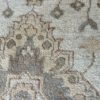 SS100520T137 Peshawar Afghan White Gray Beige 4-2x6 | Manoukian Rugs™