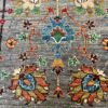 SS102822T369 Tribal Pakistani Gray Red Blue 5x7 | Manoukian Rugs™