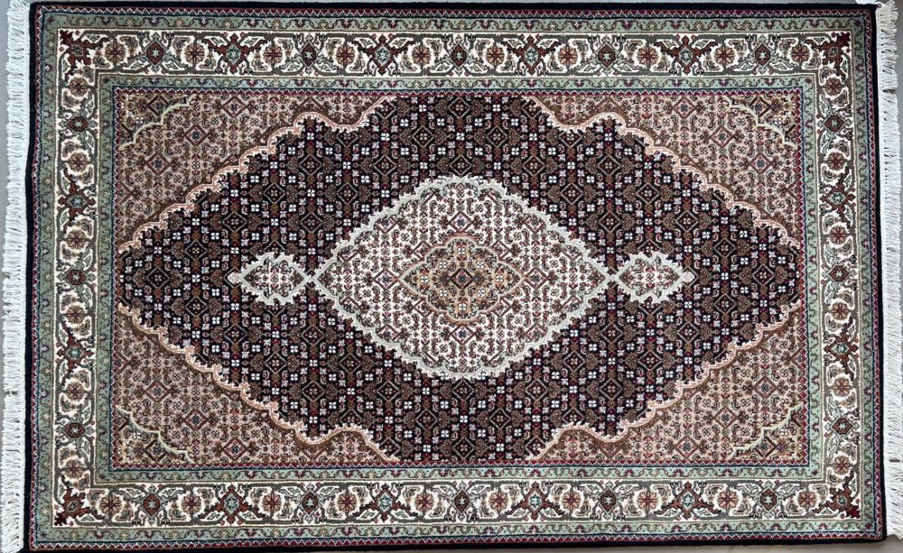 Mahi Tabriz Red Brown Green 4-2x6-4 | Manoukian Rugs™